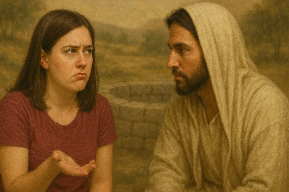 Amy and Jesus, by ChatGPT