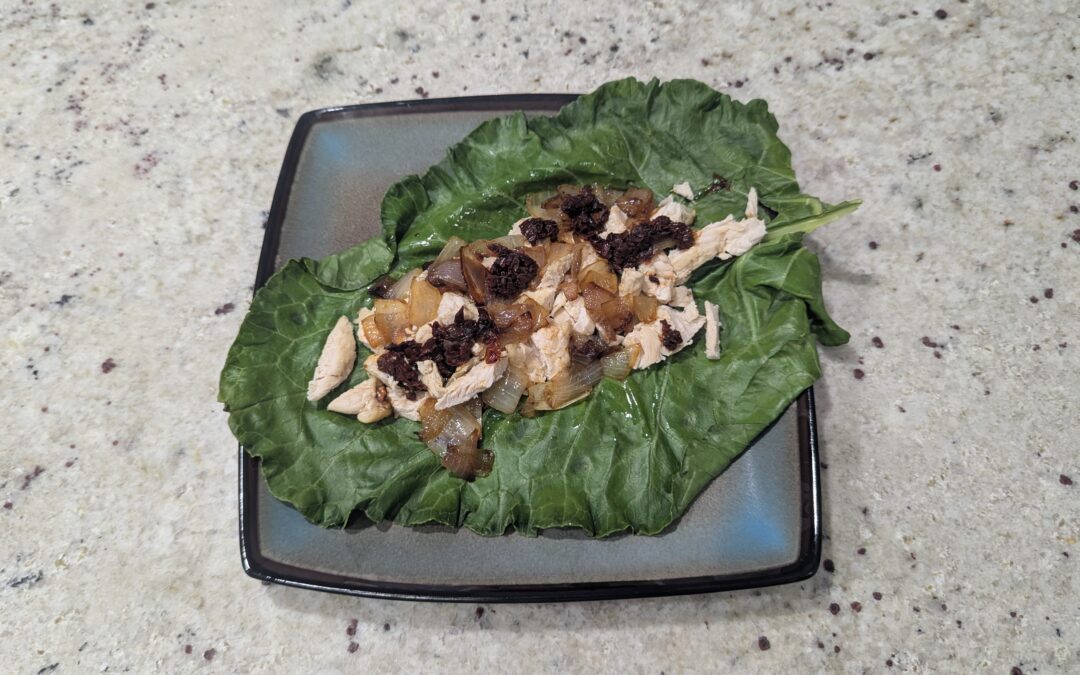 Chicken Tomonion Wrap